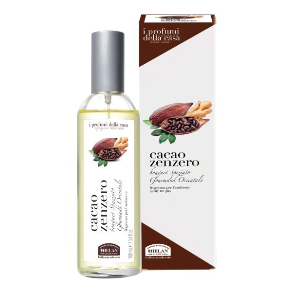 FRAGRANZA SPRAY PER AMBIENTE CACAO ZENZERO 100 ML
