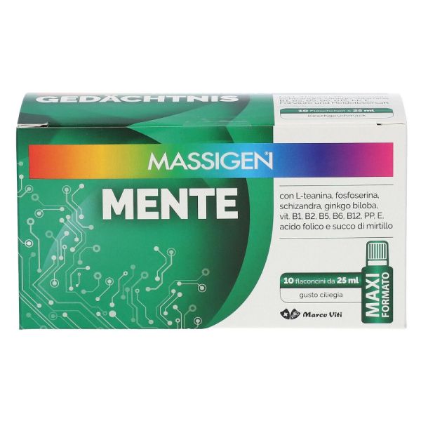 MASSIGEN MENTE 10 FLACONI DA 25 ML