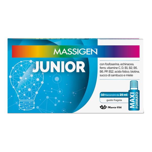 MASSIGEN JUNIOR 10 FLACONI DA 25 ML