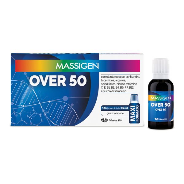 MASSIGEN OVER 60 10 FLACONI DA 25 ML