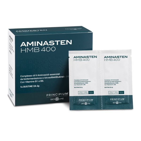 BIOS LINE PRINCIPIUM AMINASTEN HMB400 14 BUSTINE