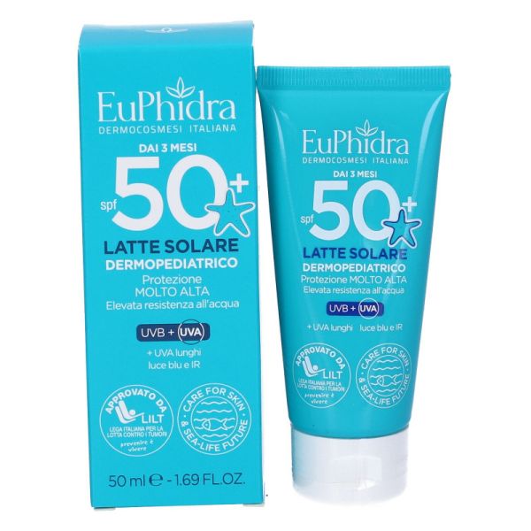 EUPHIDRA KALEIDO UV SYSTEM LATTE DERMOPEDIATRICO 50+ 50 ML