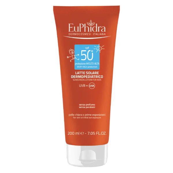 EUPHIDRA KALEIDO UV SYSTEM LATTE DERMOPEDIATRICO 50+ 200 ML