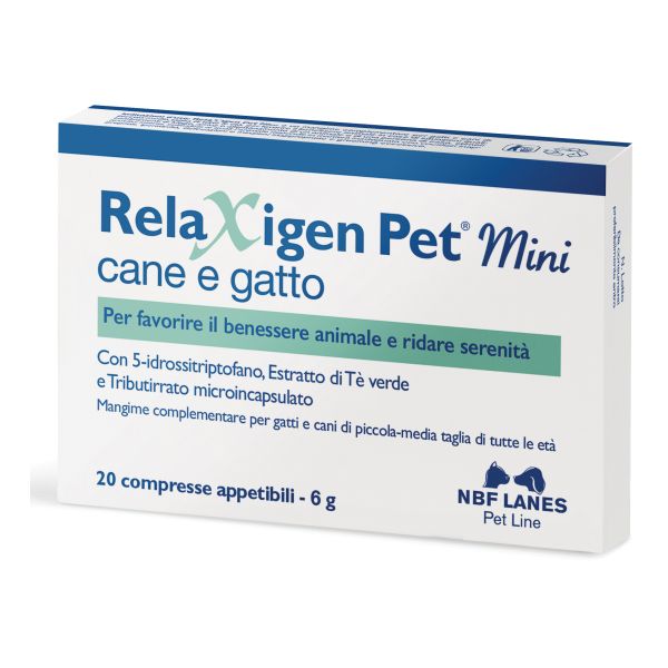 RELAXIGEN PET MINI 20 COMPRESSE