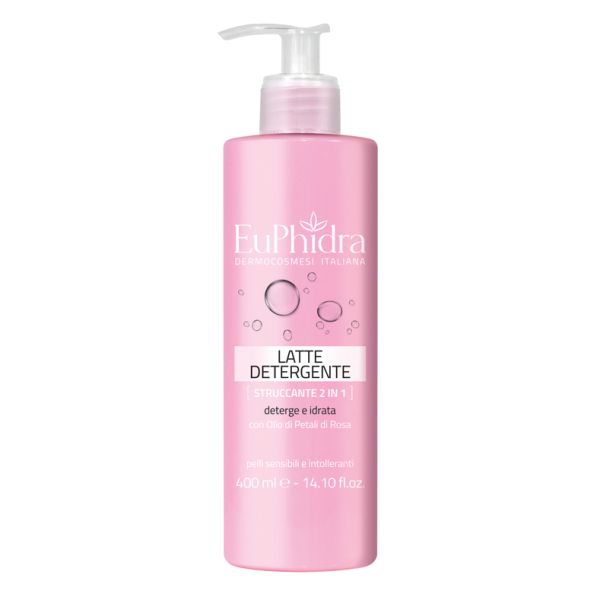 EUPHIDRA LATTE DETERGENTE STRUCCANTE 2IN1 400 ML