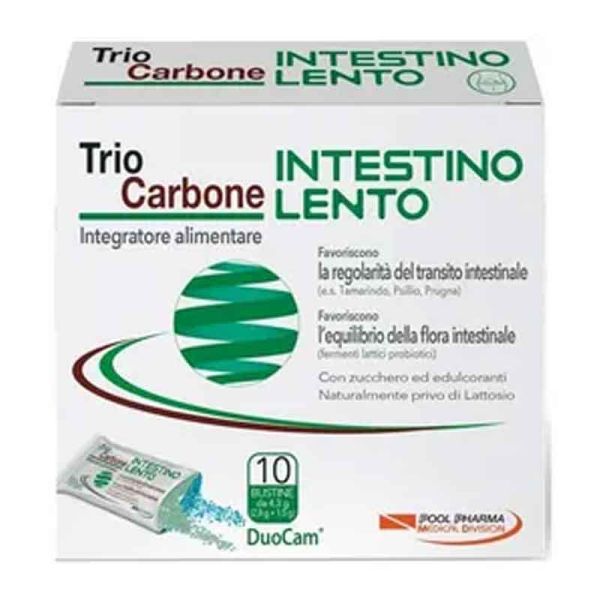 TRIOCARBONE INTESTINO LENTO 10 BUSTINE