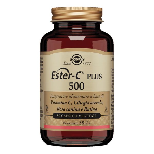 SOLGAR ESTER C PLUS 500 50 CPS VEGETALI