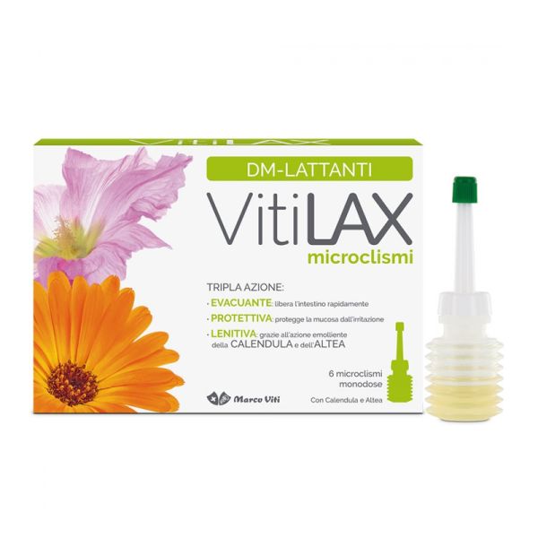 VITILAX MICROCLISMI LATTANTI 6 X 3 G