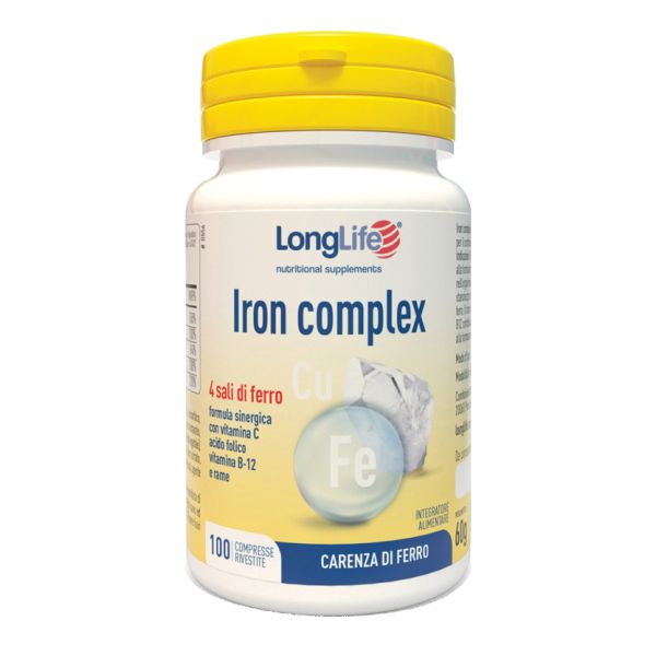 LONGLIFE IRON COMPLEX 100 COMPRESSE