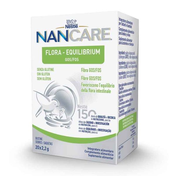 NESTLE' NANCARE FLORA EQUILIBRIUM 20 BUSTINE