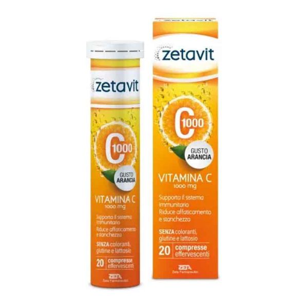 ZETAVIT C1000 20 COMPRESSE EFFERVESCENTI