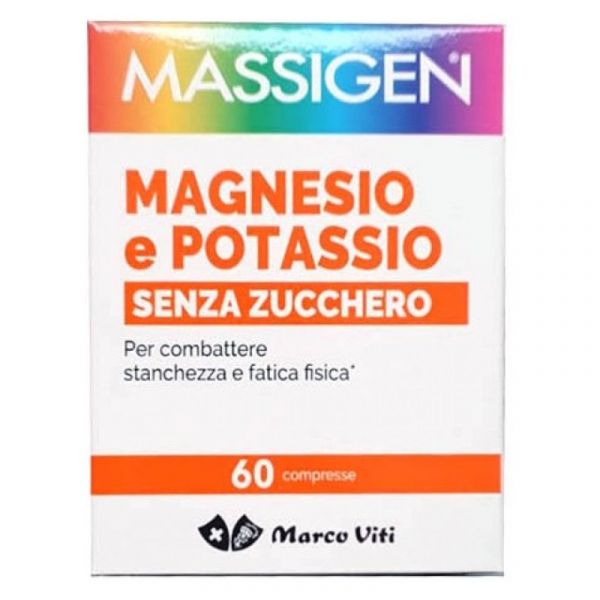 MASSIGEN MAGNESIO POTASSIO SENZA ZUCCHERI 60 COMPRESSE
