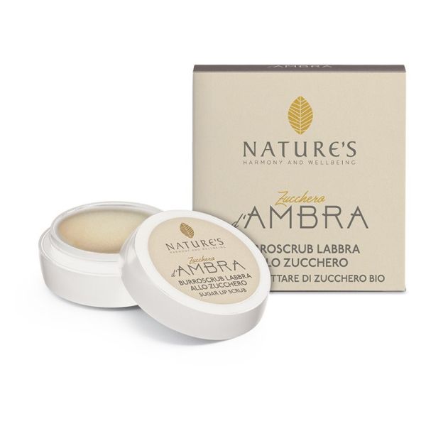 NATURE'S ZUCCHERO D'AMBRA BURRO SCRUB LABBRA ED LIMITATA 8ML
