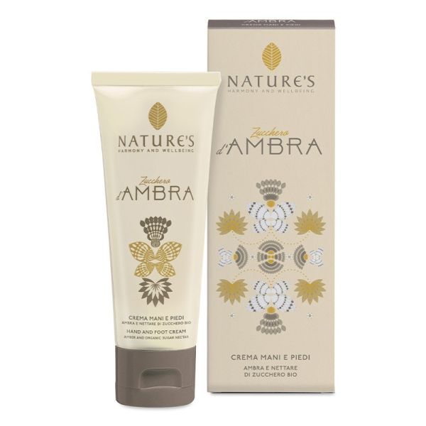 NATURE'S ZUCCHERO D'AMBRA CREMA MANI PIEDI 75ML