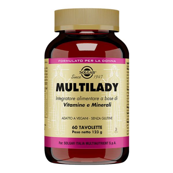 MULTILADY 60 TAVOLETTE SOLGAR