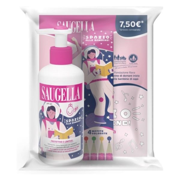 SAUGELLA GIRL DETERGENTE INTIMO E GADGET