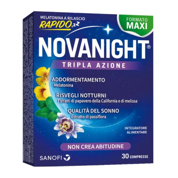 NOVANIGHT 30 COMPRESSE RILASCIO RAPIDO