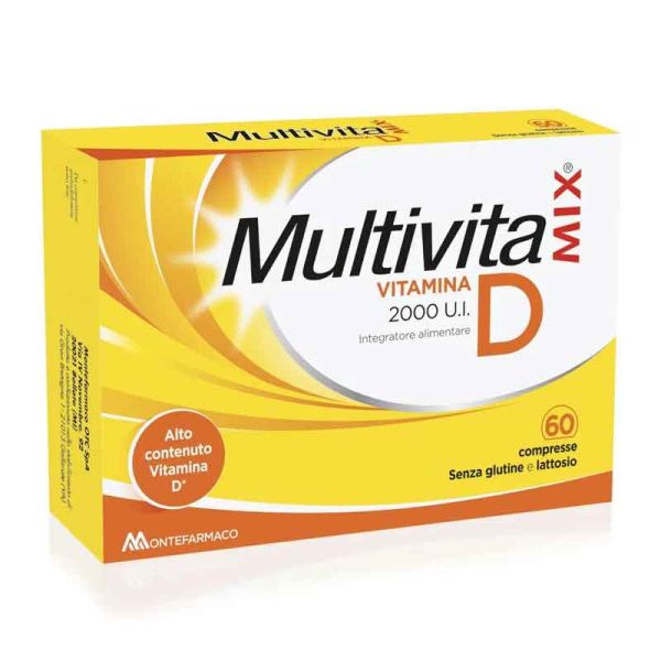 MULTIVITAMIX VITAMINA D2000 UI 60 CPR