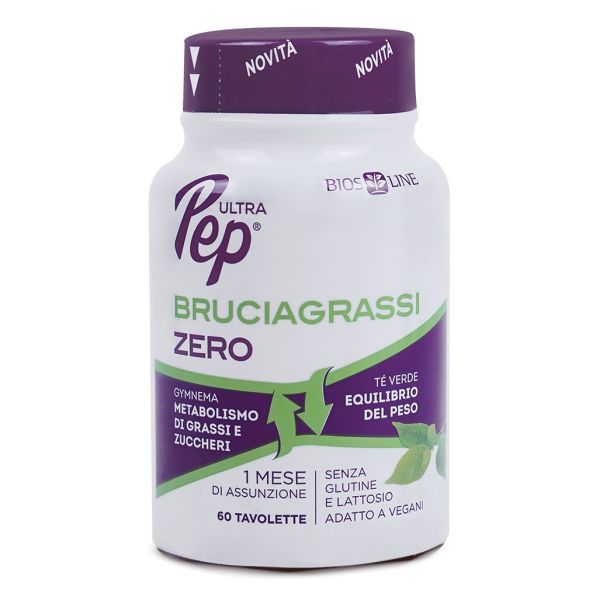 ULTRA PEP BRUCIAGRASSI ZERO 60 TAVOLETTE