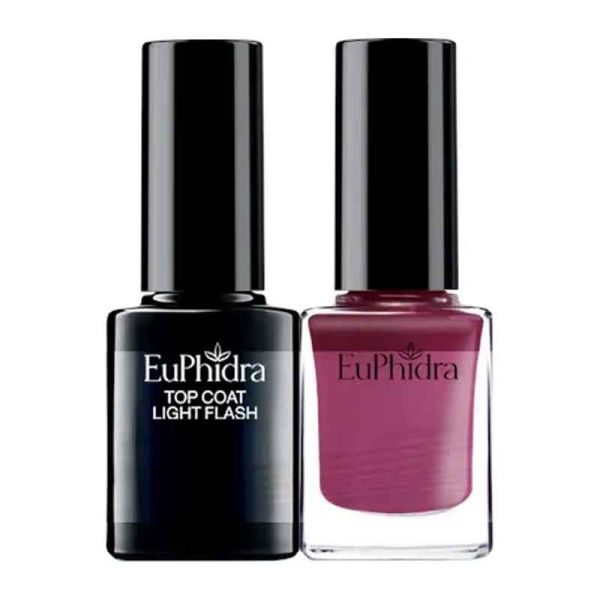 EUPHIDRA SMALTO SEMIPERMANENTE + TOP COAT PROTETTIVO SP02 10ML