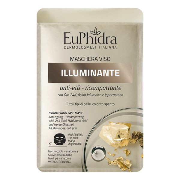 EUPHIDRA MASCHERA VISO ILLUMINANTE ANTI-ETA' 1 PEZZO