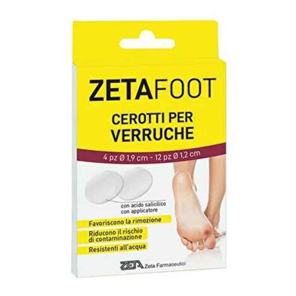 ZETA FOOT CEROTTI VERRUCHE ASSORTITI 16 PEZZI