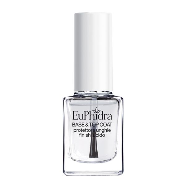 EUPHIDRA BASE & TOP COAT PROTETTIVO UNGHIE LUCIDO 10 ML
