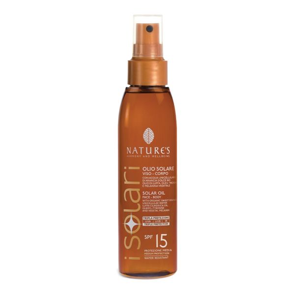 NATURE'S OLIO SOLARE VISO CORPO SPF 15 150 ML