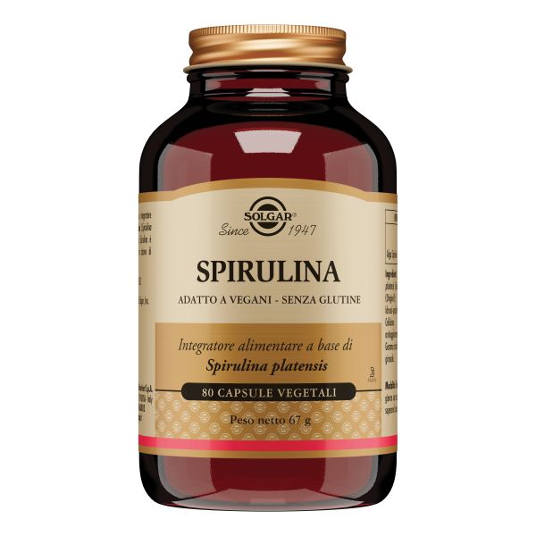 SPIRULINA 80 CAPSULE VEGANE SOLGAR