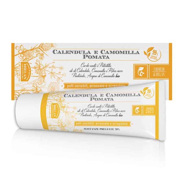 I RIMEDI DI HELAN CALENDULA CAMOMILLA POMATA 75 ML