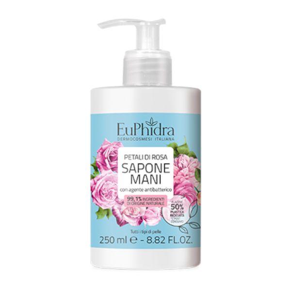 EUPHIDRA SAPONE LIQUIDO MANI PETALI DI ROSA 250ML