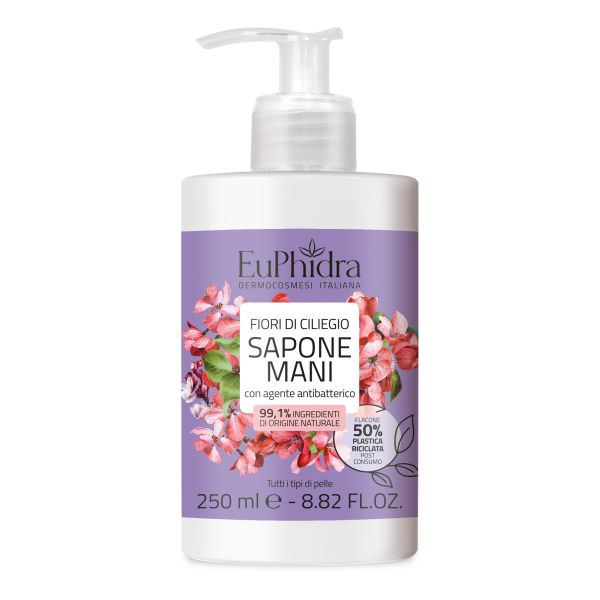 EUPHIDRA SAPONE LIQUIDO MANI FIORI DI CILIEGIO 250ML