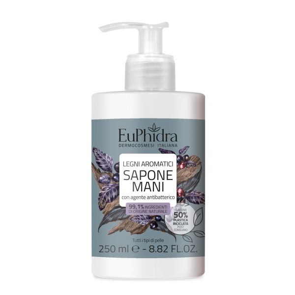 EUPHIDRA SAPONE LIQUIDO LEGNI AROMATICI 250 ML