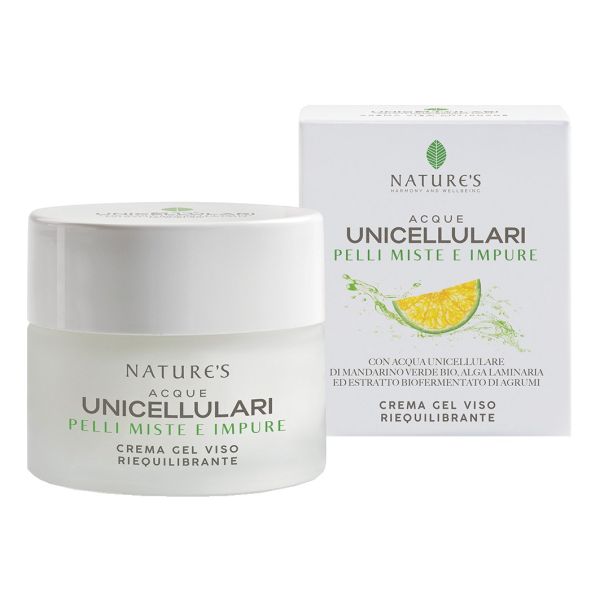 NATURE'S ACQUE UNICELLULARI CREMA GEL VISO RIEQUILIBRANTE 50 ML
