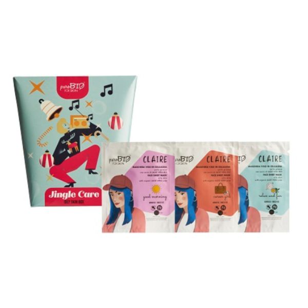 PUROBIO C OILY SKIN MASK BOX 3 MASCHERE IN TESSUTO CLAIRE