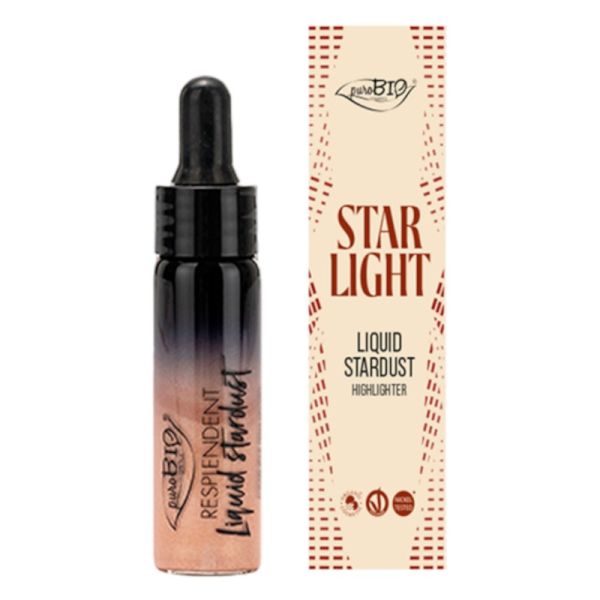 PUROBIO C STARLIGHT LIQUID STARDUST 01 CHAMPAGNE 12 ML