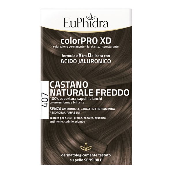 EUPHIDRA COLORPRO XD 407 CASTANO NATURALE FREDDO