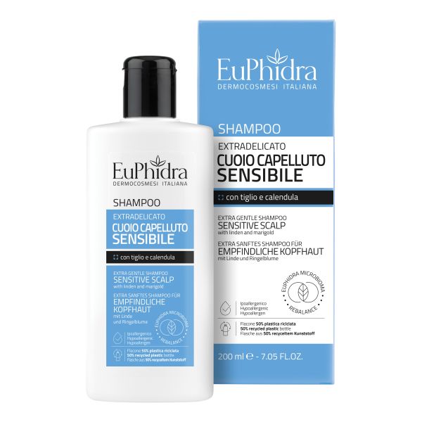 EUPHIDRA SHAMPOO CUOIO CAPELLUTO SENSIBILE 200 ML