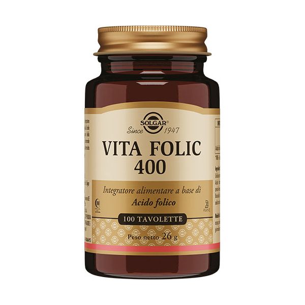 SOLGAR VITA FOLIC 400 100 TAVOLETTE