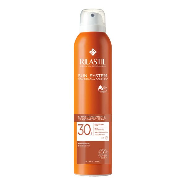 RILASTIL SUN SYSTEM TRANSPARENT SPRAY SPF30 200 ML