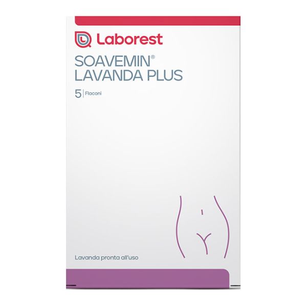SOAVEMIN LAVANDA PLUS 5 FLACONI DA 100 ML