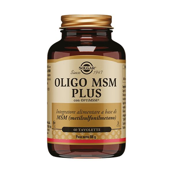 OLIGO MSM PLUS 60 TAVOLETTE SOLGAR