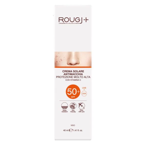 ROUGJ SOLARE SPF50+ VISO ANTIMACCHIA VITAMINA C 40 ML