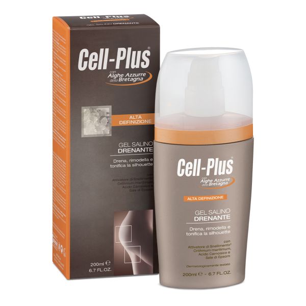 CELL PLUS ALTA DEFINIZIONE GEL SALINO DRENANTE 200 ML