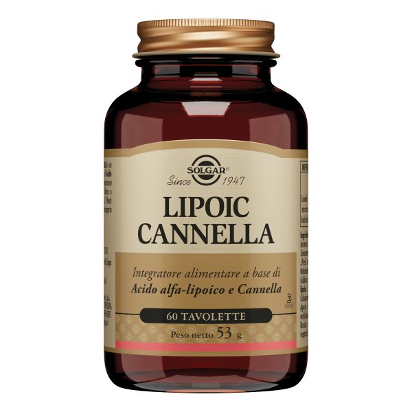 SOLGAR LIPOIC CANNELLA 60 TAVOLETTE