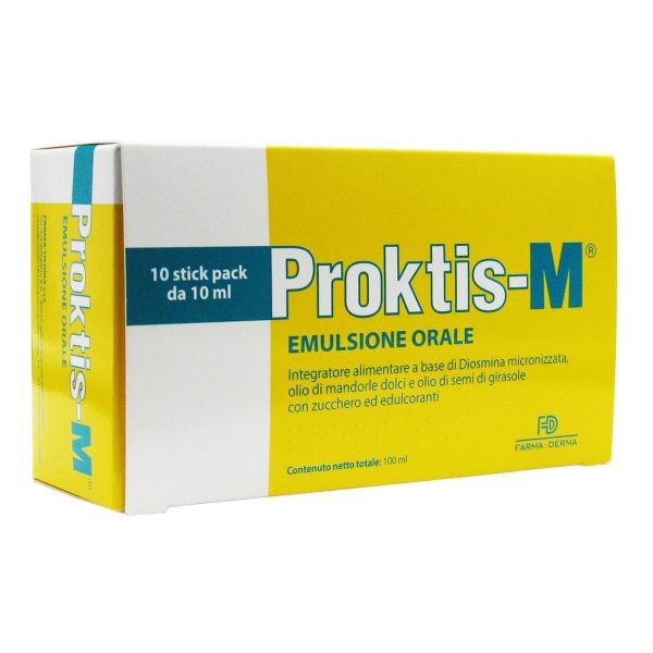 PROKTIS-M EMULSIONE ORALE 10 STICK DA 10 ML