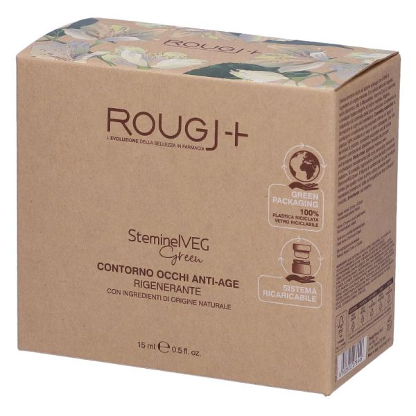 ROUGJ STEMINEL VEG GREEN CREMA CONTORNO OCCHI ANTI AGE 15 ML
