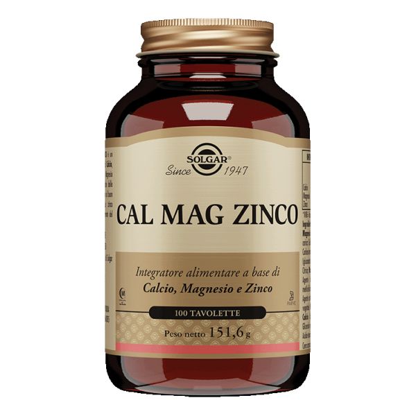CAL MAG ZINCO 100 TAVOLETTE