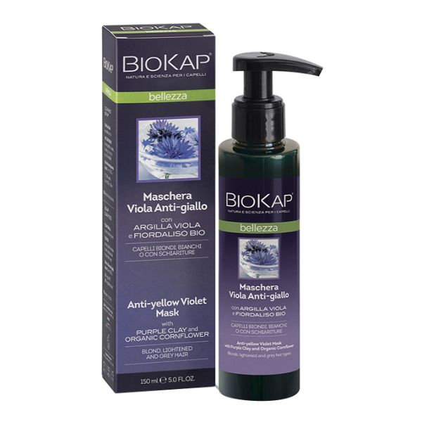 BIOKAP BELLEZZA MASCHERA VIOLA ANTIGIALLO 150 ML