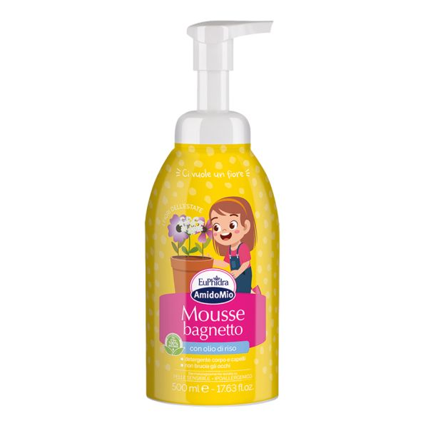 EUPHIDRA AMIDO MIO MOUSSE BAGNETTO 500 ML
